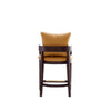 Manhattan Comfort Ritz 34" Beech Wood Counter Height Barstool - Camel & Dark Walnut|Tabouret bar Ritz de Manhattan Comfort de hauteur comptoir de 34 po en hêtre - chameau et noyer foncé