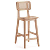 Manhattan Comfort Versailles Counter Height Barstool - Natural Cane|Tabouret bar Versailles de Manhattan Comfort de hauteur comptoir - canne naturelle