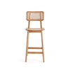 Manhattan Comfort Versailles Counter Height Barstool - Natural Cane|Tabouret bar Versailles de Manhattan Comfort de hauteur comptoir - canne naturelle