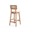 Manhattan Comfort Versailles Counter Height Barstool - Natural Cane|Tabouret bar Versailles de Manhattan Comfort de hauteur comptoir - canne naturelle