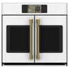 CAFÉ Professional Series 30" Smart Built-In French-Door Single Wall Oven - Matte White - CTS90FP4ZW2 | Four mural simple intelligent encastré CAFÉ de série Professional de 30 po à portes françaises - blanc mat - CTS90FP4ZW2