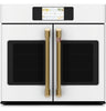 Café Brushed Brass Wall Oven Handle Kit - CXWSFHKPMCG|Trousse de poignées Café laiton brossé pour four mural - CXWSFHKPMCG