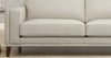 Hydeline Lyon Leather Loveseat - Vanilla|Causeuse Lyon de Hydeline en cuir - vanille