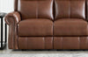 Hydeline Royce Power Reclining Sofa - Brown|Sofa à inclinaison électrique Royce de Hydeline - brun