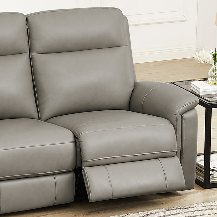 Hydeline Stanfield Power Reclining Loveseat - Grey