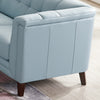 Hydeline Bodie Leather Sofa - Spa Blue|Sofa Bodie de Hydeline en cuir - bleu spa