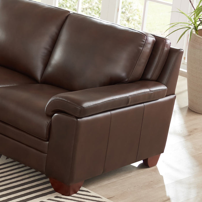Hydeline Magnum Leather Sofa - Brown