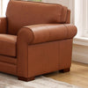 Hydeline Brookfield Leather Chair - Brown|Fauteuil Brookfield de Hydeline en cuir - brun