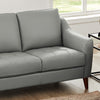 Hydeline Ersa Leather Loveseat - Grey|Causeuse Ersa de Hydeline en cuir - grise