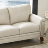 Hydeline Westcott Leather Sofa - Vanilla|Sofa Westcott de Hydeline en cuir - vanille