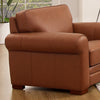 Hydeline Brookfield Leather Chair - Brown|Fauteuil Brookfield de Hydeline en cuir - brun
