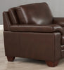 Hydeline Magnum Leather Chair - Brown|Fauteuil Magnum de Hydeline en cuir - brun