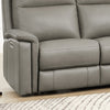 Hydeline Stanfield Power Reclining Loveseat - Grey|Causeuse à inclinaison électrique Stanfield de Hydeline - grise