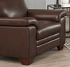 Hydeline Magnum Leather Chair - Brown|Fauteuil Magnum de Hydeline en cuir - brun
