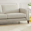 Hydeline Lyon Leather Sofa - Vanilla|Sofa Lyon de Hydeline en cuir - vanille