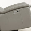 Hydeline Stanfield Power Reclining Loveseat - Grey|Causeuse à inclinaison électrique Stanfield de Hydeline - grise
