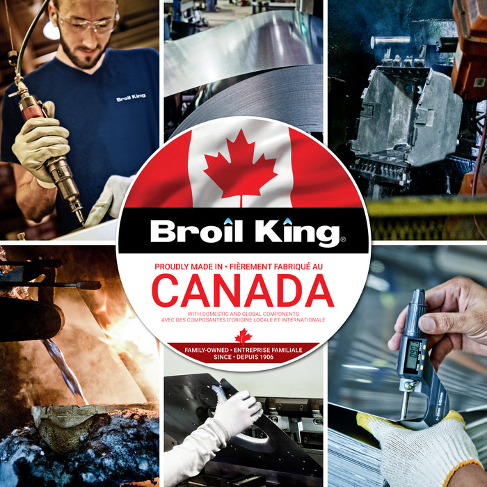 Broil King Crown 420 Shadow 4-Burner 40,000-BTU Propane Gas BBQ - 865154 Grill