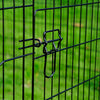 Pawhut 30inch 8-panel Octagon Pet Exercise Playpen Crate Foldable Dog Cage Pen Puppy Kennel, Black|Pawhut 30 Pouces 8 Panneaux Parc Pour Animaux De Compagnie En Metal Interieur Exterieur Exercice Chi