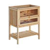 Pawhut Fir Wood Hamster Cage Mouse Rats Small Animals Exercise Play House With 3 Tiers|Pawhut D51-049 Cage De Hamster En Bois De Sapin Souris Rats Petits Animaux Exercice Maison De Jeu Av
