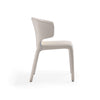 Manhattan Comfort Set of 2 Conrad Faux Leather Dining Chairs - Cream|Ensemble 2 chaises de salle à manger Conrad de Manhattan Comfort en similicuir - crème
