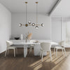 Manhattan Comfort Set of 2 Conrad Faux Leather Dining Chairs - Cream|Ensemble 2 chaises de salle à manger Conrad de Manhattan Comfort en similicuir - crème