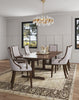 Manhattan Comfort Grand Faux Leather Dining Chair - Light Grey|Chaise de salle à manger Grand  de Manhattan Comfort en similicuir - gris clair