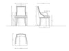 Manhattan Comfort Grand Faux Leather Dining Chair - Light Grey|Chaise de salle à manger Grand  de Manhattan Comfort en similicuir - gris clair
