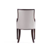 Manhattan Comfort Grand Faux Leather Dining Chair - Light Grey|Chaise de salle à manger Grand  de Manhattan Comfort en similicuir - gris clair