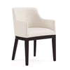 Manhattan Comfort Gansevoort Modern Faux Leather Dining Chair - Cream|Chaise de salle à manger moderne Gansevoort de Manhattan Comfort en similicuir - crème