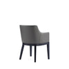 Manhattan Comfort Gansevoort Modern Faux Leather Dining Chair - Pebble Grey|Chaise de salle à manger moderne Gansevoort de Manhattan Comfort en similicuir - gris galet