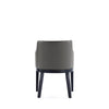 Manhattan Comfort Gansevoort Modern Faux Leather Dining Chair - Pebble Grey|Chaise de salle à manger moderne Gansevoort de Manhattan Comfort en similicuir - gris galet