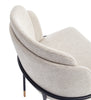 Manhattan Comfort Flor Fabric Dining Chair - Wheat|Chaise de salle à manger Flor de Manhattan Comfort en tissu - blé