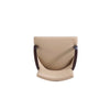 Manhattan Comfort Shubert Modern Faux Leather & Velvet Dining Chair - Tan|Chaise de salle à manger moderne Shubert de Manhattan Comfort en similicuir et velours - tan