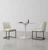 Manhattan Comfort Serena Faux Leather Dining Chair - Cream|Chaise de salle à manger Serena de Manhattan Comfort en similicuir - crème