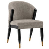 Manhattan Comfort Modern Ola Chenille Dining Chair - Stone|Chaise de salle à manger moderne Ola de Manhattan Comfort en chenille - pierre