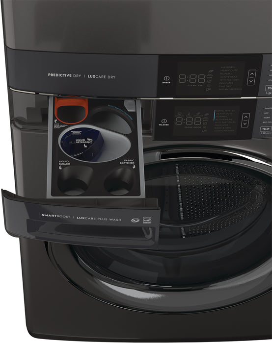 Electrolux 5.2/8.0 Cu. Ft. Front-Load Steam Laundry Tower - Titanium - ELTE760CAT