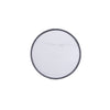 Manhattan Comfort Modern Anderson End Table 2.0 Upholstered Leatherette with Ceramic Faux Marble Tab|Table de bout moderne Anderson 2.0 de Manhattan Comfort avec revêtement en similicuir et dessus de t