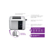 Salton Countdown 2-Slice Digital Toaster - ET2137|Grille-pain numérique Salton à 2 tranches avec compte à rebours - ET2137