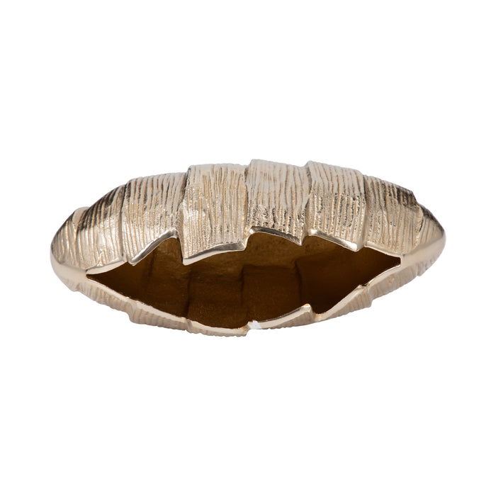 Metal 8\" Pavia Small Vase - Gold