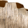 Metal 8" Pavia Small Vase - Gold | Petit vase Pavia de 8 po en métal - doré