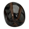 7" Bayle Small Striped Glass Vase - Brown | Petit vase Bayle de 7 po en verre à rayures - brun