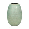 Serenity Glass 9" Antique Band-Cut Vase - Blue | Vase antique Serenity de 9 po en verre à bandes - bleu