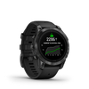 Garmin Epix™ Pro Gps Smartwatch - Health Tracking With Amoled Display, 47mm - Slate Gray|Garmin Epix™ Pro Montre Gps Intelligente - Suivi De La Sante Avec Ecran Amoled, 47 Mm - Gris Ardoise