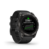 Garmin Epix™ Pro Gps Smartwatch - Health Tracking With Amoled Display, 51mm - Carbon Gray|Garmin Epix™ Pro Montre Gps Intelligente - Suivi De La Sante Avec Ecran Amoled, 51 Mm - Gris Carbone