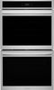 Frigidaire Gallery 30" Double Electric Wall Oven with Stone-Baked Pizza - Stainless Steel - GCWD3070AF | Frigidaire Gallery Four électrique mural double de 30 pouces avec pizza cuite sur pierre - GCWD3070AF