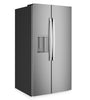 GE 36" 28 Cu. Ft. Side-by-Side Refrigerator with Ice and Water Dispenser - Stainless Steel - GSS28NYYFS | Réfrigérateur GE de 28 pi3 et de 36 po à compartiments juxtaposés avec distributeur d’eau et de glaçons - acier inoxydable - GSS28NYYFS