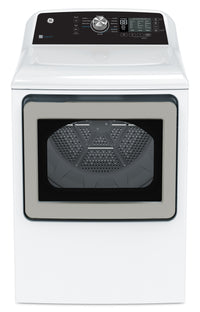 GE 7.4 Cu. Ft. Electric Dryer with SaniFresh Cycle - White - GTD68EBMRWS 