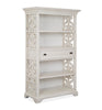 Milson 40" Bookcase with Adjustable Shelves - Alabaster - Bibliothèque Milson de 40 po avec tablettes réglables - albâtre