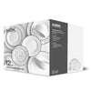 H2K Sketch 12-Piece Porcelain Dinnerware Set | H2K Ensemble de Vaisselle Sketch en Porcelaine 12 Morceaux