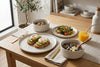 Rachel 12-Piece Stoneware Dinnerware Set, Service for 4  | Ensemble de Vaisselle Rachel 12 Morceaux en Gres, Service pour 4